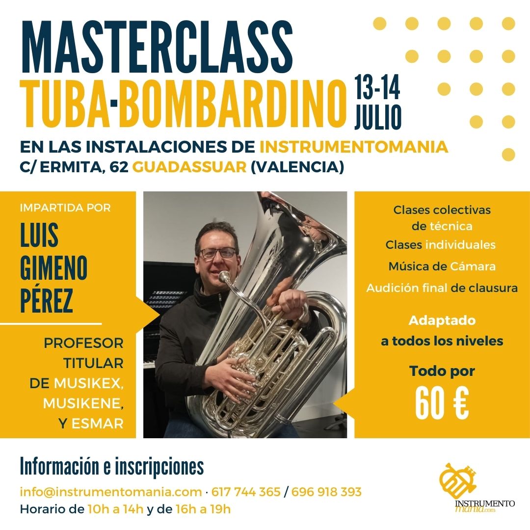 masterclass tuba bombardino instrumentomania